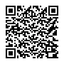 QR-code voor telefoonnummer +16122000201