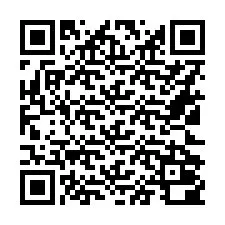 QR-koodi puhelinnumerolle +16122000207