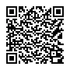 QR-koodi puhelinnumerolle +16122000211