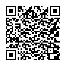 QR kód a telefonszámhoz +16122000213