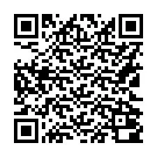 QR-код для номера телефона +16122000215