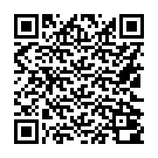 QR-code voor telefoonnummer +16122000217