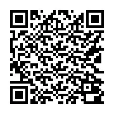 Codice QR per il numero di telefono +16122000224