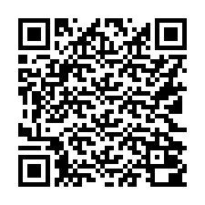 QR kód a telefonszámhoz +16122000228