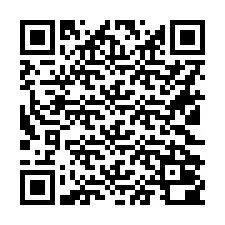 QR-koodi puhelinnumerolle +16122000232