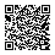 QR код за телефонен номер +16122000237