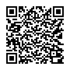 QR-koodi puhelinnumerolle +16122000238