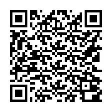 QR kód a telefonszámhoz +16122000243