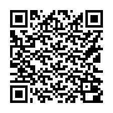 QR-code voor telefoonnummer +16122000251