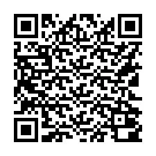 QR Code สำหรับหมายเลขโทรศัพท์ +16122000254