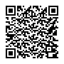 Kode QR untuk nomor Telepon +16122000257