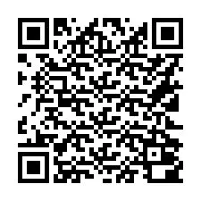 QR kód a telefonszámhoz +16122000259