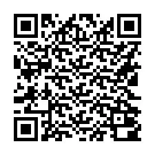 QR Code pour le numéro de téléphone +16122000266