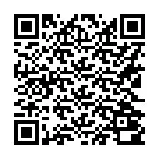 QR Code pour le numéro de téléphone +16122000362