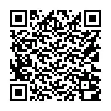 Código QR para número de teléfono +16122000509