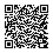 QR код за телефонен номер +16122000526