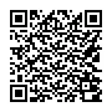 Codice QR per il numero di telefono +16122000533
