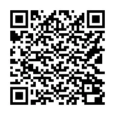 QR kód a telefonszámhoz +16122000621