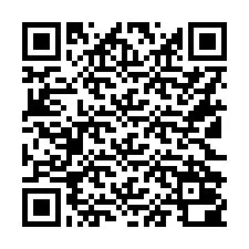 QR Code สำหรับหมายเลขโทรศัพท์ +16122000624