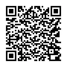 QR-code voor telefoonnummer +16122000658