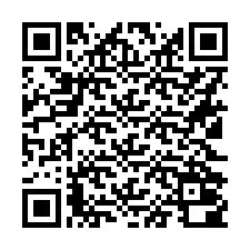 QR код за телефонен номер +16122000662