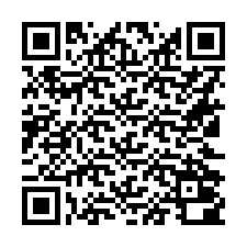 Código QR para número de telefone +16122000686