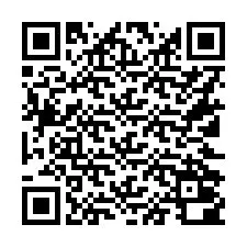 QR-koodi puhelinnumerolle +16122000688