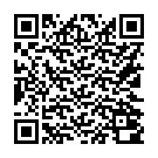 QR-code voor telefoonnummer +16122000689