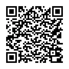 QR-code voor telefoonnummer +16122000853