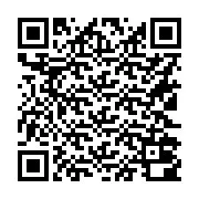 QR-code voor telefoonnummer +16122000872