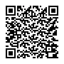 QR-koodi puhelinnumerolle +16122000884