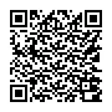 Codice QR per il numero di telefono +16122000888