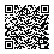 QR-koodi puhelinnumerolle +16122000897