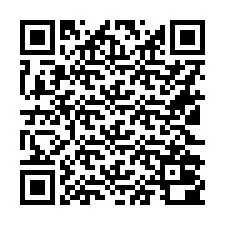 QR Code สำหรับหมายเลขโทรศัพท์ +16122000966