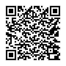 Codice QR per il numero di telefono +16122000987