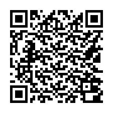 QR-code voor telefoonnummer +16122000997