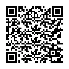 QR-code voor telefoonnummer +16122001000