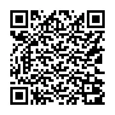 QR-koodi puhelinnumerolle +16122001004