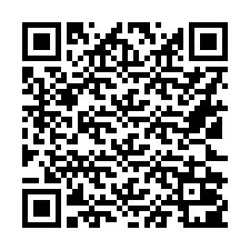 QR-koodi puhelinnumerolle +16122001007