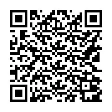 Codice QR per il numero di telefono +16122001025