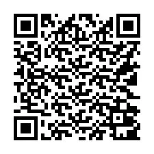 Codice QR per il numero di telefono +16122001038