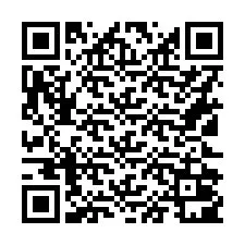 QR-код для номера телефона +16122001045