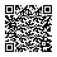 QR код за телефонен номер +16122001062