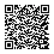 Código QR para número de teléfono +16122001064