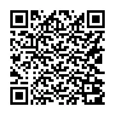 QR-koodi puhelinnumerolle +16122001072