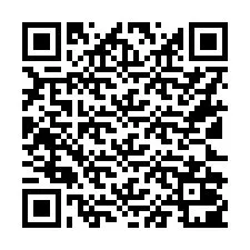 QR-code voor telefoonnummer +16122001104