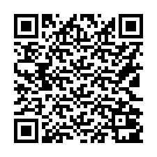 QR kód a telefonszámhoz +16122001121
