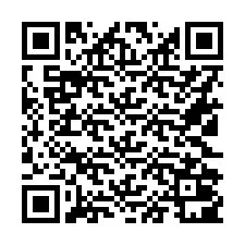 QR-koodi puhelinnumerolle +16122001133