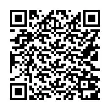 Codice QR per il numero di telefono +16122001137