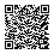 Código QR para número de teléfono +16122001141